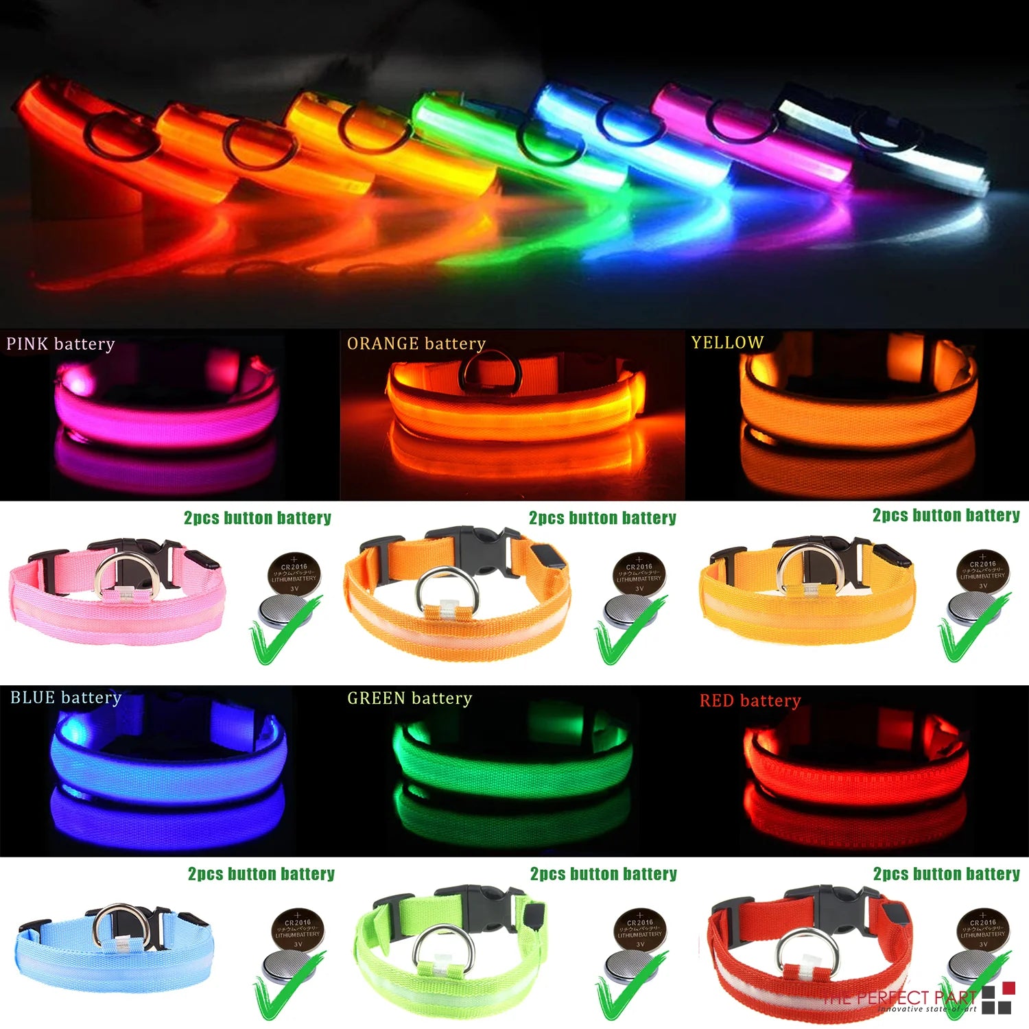 Zoomie Light Collar : Light-Up Collar for All Sizes